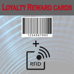 barcoded and rfid card