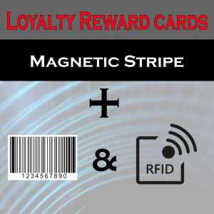 Loyalty card with the works