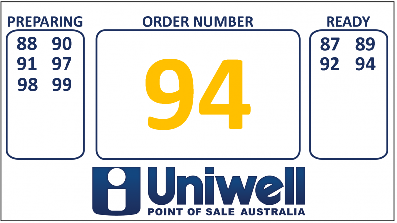 Order Number Demo Numbers